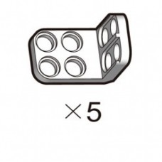 Svorka dvojitá malá S (SPL-2b2(W)) 5ks